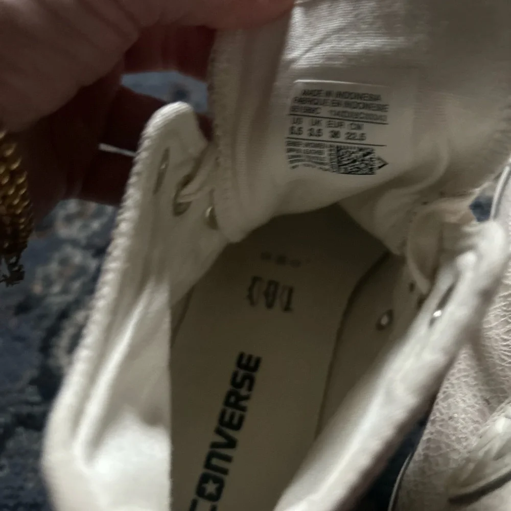 CONVERSE Leather/textile high tops - Picture 4 of 4